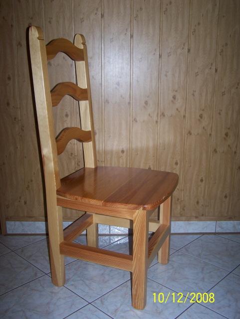 Krzesło bez tapicerki