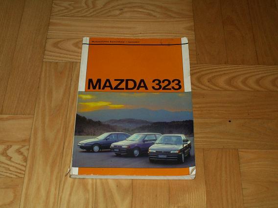 Ksiązka Mazda 323, Ząbki, mazowieckie