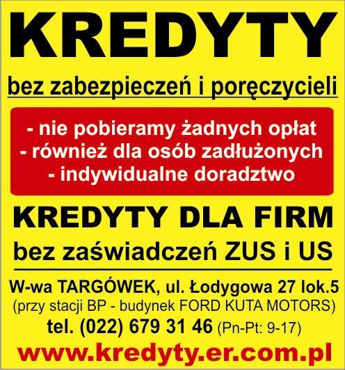 Nowa oferta w biurze Bezpieczne Kredyty, Warszawa, mazowieckie