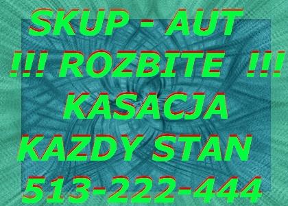 ! ! ! ! ! skup aut ! ! ! ! KASACJA, WARSZAWA, mazowieckie