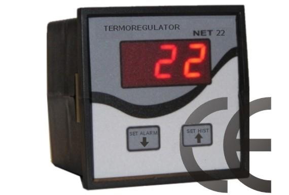 NET 22  PROCESOROWY TERMOREGULATOR PT100