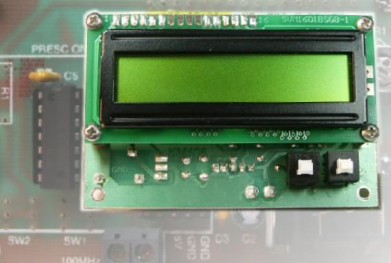 KM406  MIERNIK CZĘSTOTLIWOŚCI LCD 1 X 16 ZNAKÓW