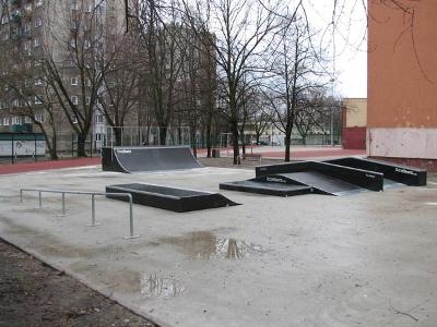 Skatepark Warszawa-Bielany - kliknij, aby powiększyć