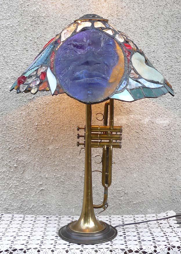 ART - LAMPY witrażowe związane z muzyką, Łódż, łódzkie