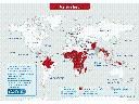Malaria mapa