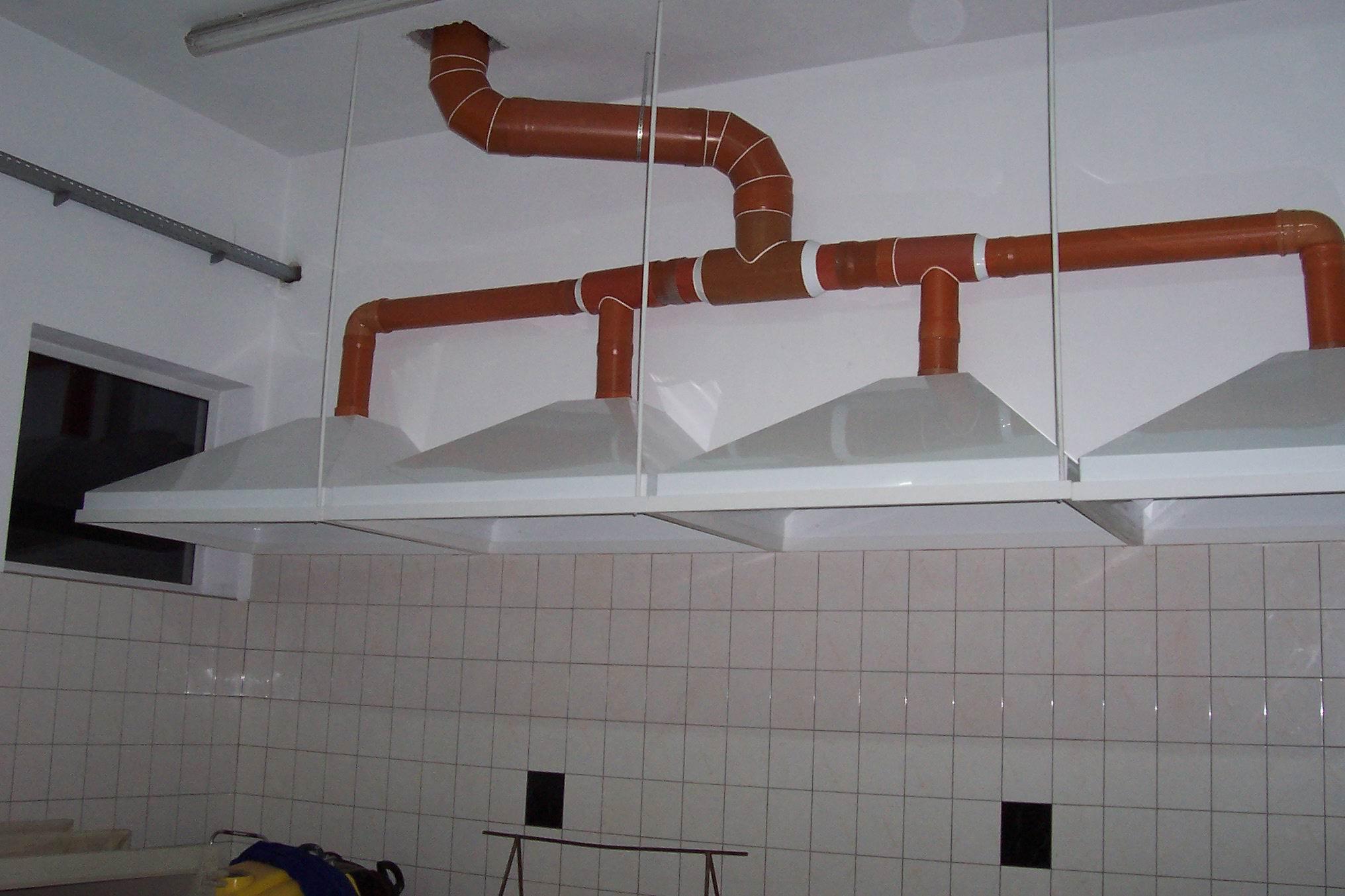 Wentylacja klimatyzacja wentylatory kanały z PVC