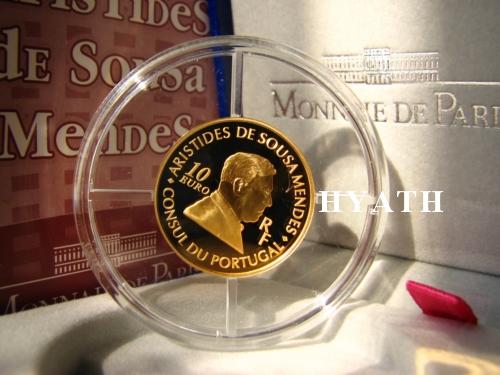 Moneta złota : 10 euro A.S.Mendes 2007  - więcej szczegółów  : www.hyath.pl