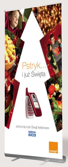 Roll-up z wydrukiem, stojak reklamowy, Bydgoszcz, kujawsko-pomorskie