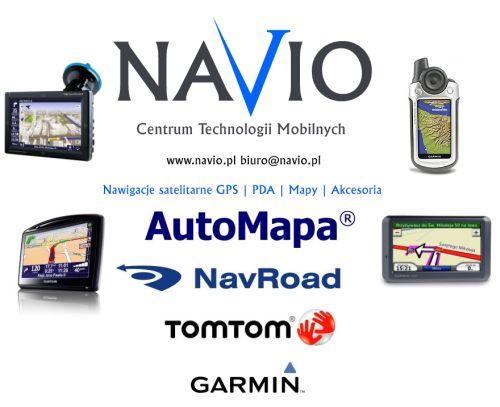 TomTom, Garmin, NavRoad - aktualizacje map, serwis w NAVIO Centrum Technologii Mobilnych