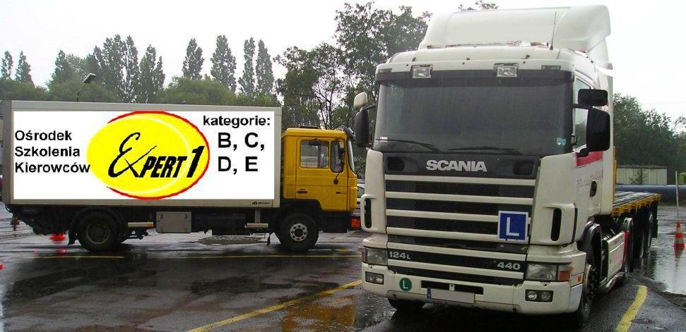 kat. C, C+E - MAN, SCANIA