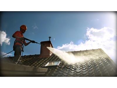 czyszczenie ciśnieniowe dachu - kliknij, aby powiększyć