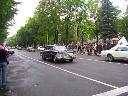 Parada "oldtimerów" w Kownie