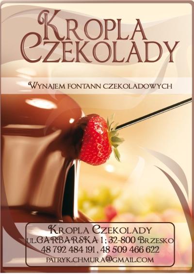 Fontanny czekoladowe - wypożyczanie i obsługa, Brzesko, małopolskie