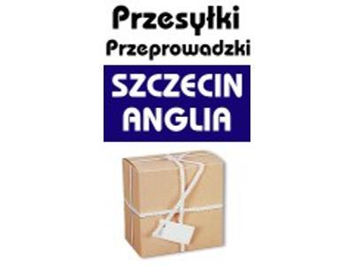 PRZESYŁKI PRZEPROWADZKI - SZCZECIN - ANGLIA  , zachodniopomorskie