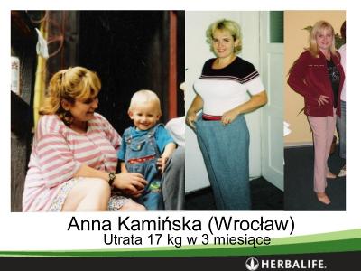 Anna Kamińska - Utrata 17 kg w 3 miesiące - kliknij, aby powiększyć