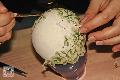Decoupage zimowy