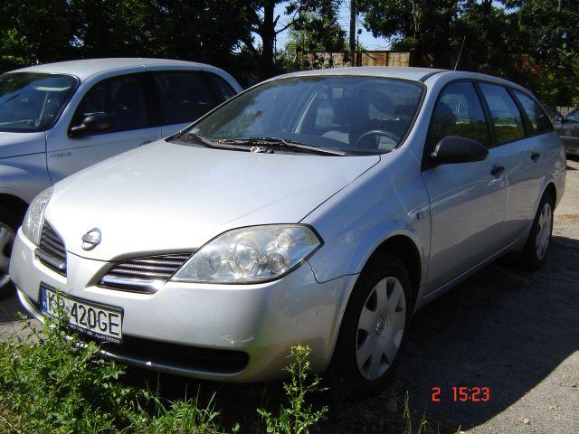 Nissan Primera (combi) - Bardzo wygodny i duży samochód.