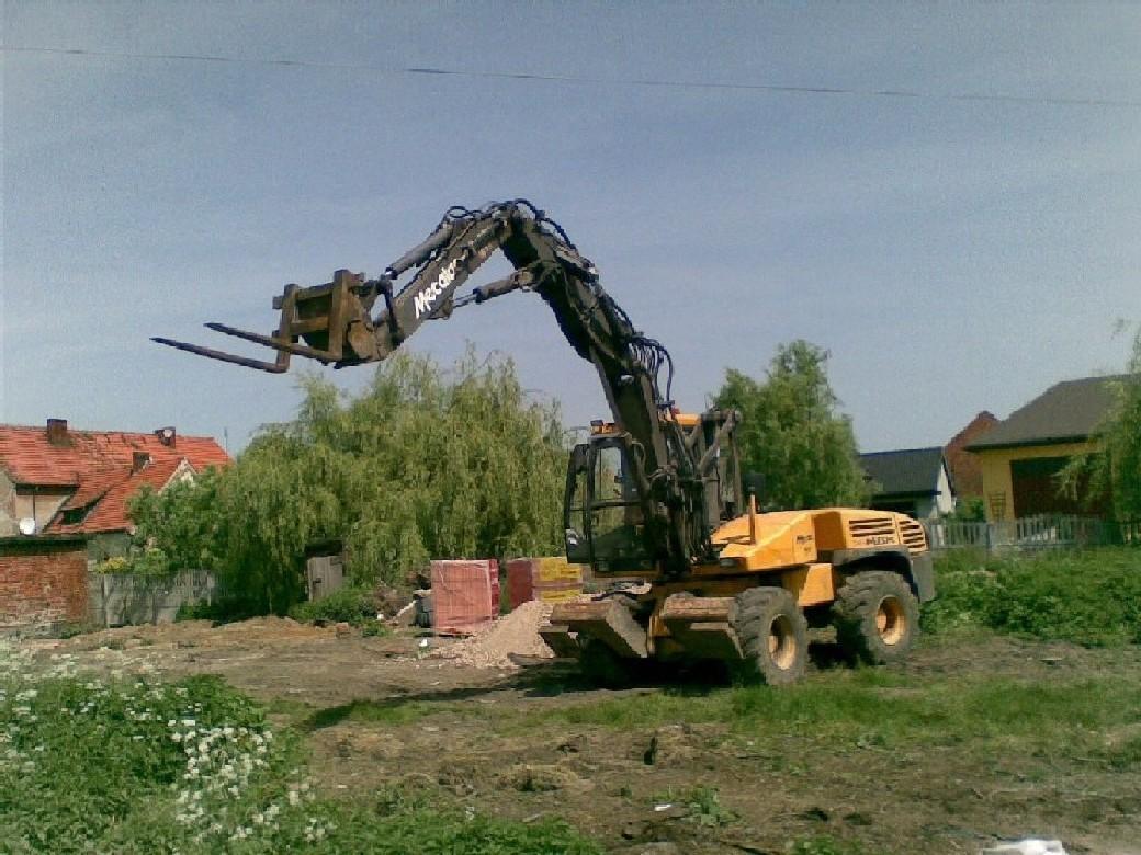 Usługi koparko ładowarką mecalac oraz transport,  Wrocław, dolnośląskie