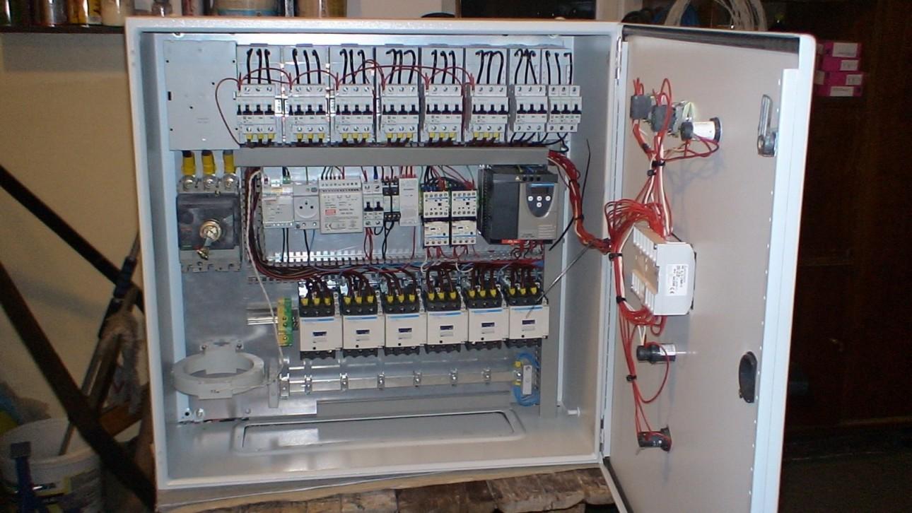 Szafa sterownicza do suszarni elektrycznej 144kW