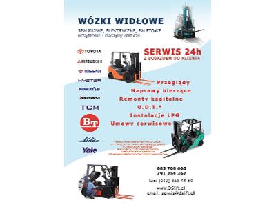 Wózki widłowe Kraków - kliknij, aby powiększyć