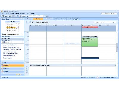 Outlook 2007 - kalendarz - kliknij, aby powiększyć