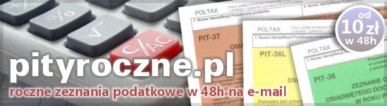 Zapraszamy na naszą stronę www.pityroczne.pl