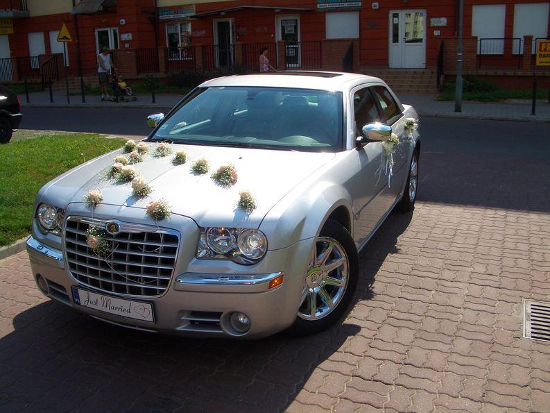 Auto do ślubu studiówka wesele Rzeszów Chrysler, podkarpackie