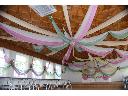 dekoracja sali weselnej w Mogilanach