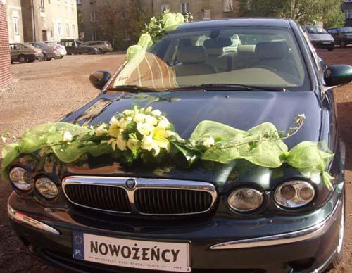 Dekoracje AUTA do ŚLUBU w indywidualnym wzorze, Gliwice, śląskie