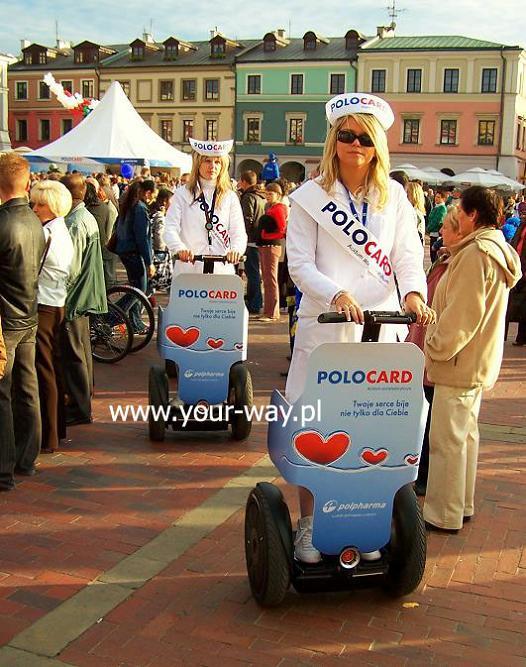 reklama mobilna segway