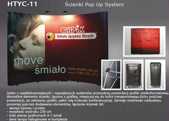 ścianka Pop Up System HTYC-11