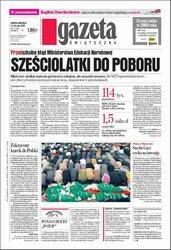 Gazeta Wyborcza numer 2/2009