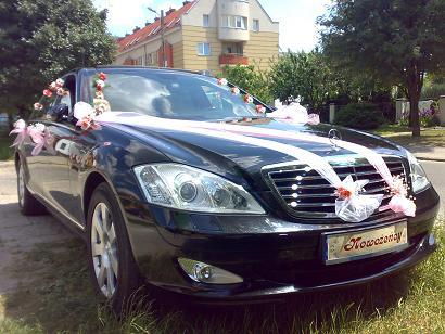 WYNAJEM MERCEDESA S AUTO DO ŚLUBU