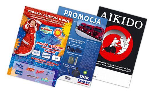 Drukowanie plakatów, Plakaty reklamowe,Plakaty B1, Warszawa, Kraków, Poznań, Wrocław, Trójmiasto, mazowieckie