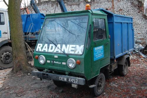 Kontenery gruz śmieci HDS Łódź RADANEX, łódzkie