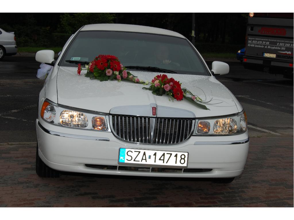 Auto do ślubu-Lincoln Town Car 120, Zawiercie, śląskie