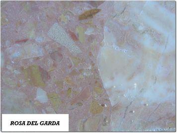 Agglomarmur (konglomerat) w kolorze ROSA DEL GARDA