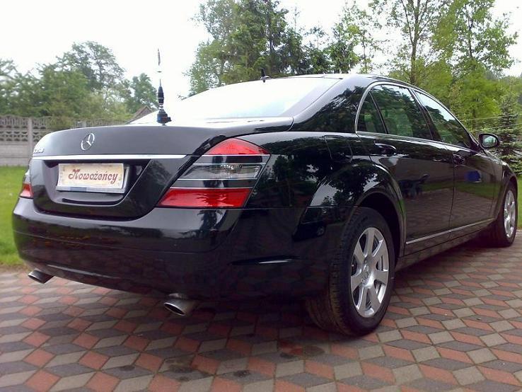 MERCEDES S  AUTO NA ŚLUB WESELE SAMOCHÓD KALISZ, wielkopolskie