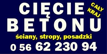 Cięcie betonu