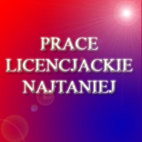 Prace Licencjackie i Magisterskie!