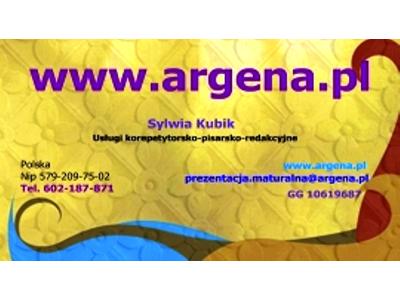 www.argena.pl - LEGALNA FIRMA dajemy GWARANCJĘ, ze praca NIE JEST plagiatem - kliknij, aby powiększyć