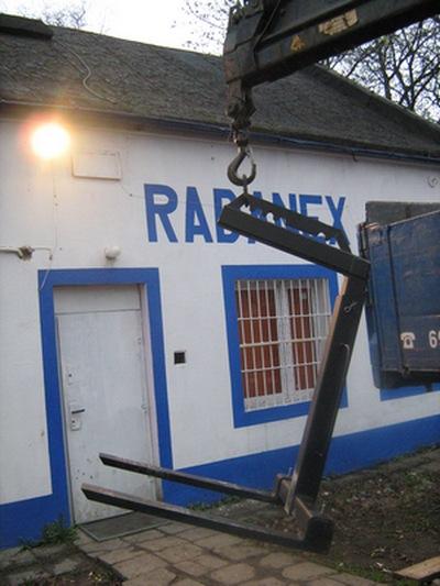 Wywóz gruzu  śmieci HDS Łódź RADANEX, łódzkie
