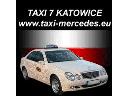 Taksówka mercedes, TAXI 7 KATOWICE przewóz osób