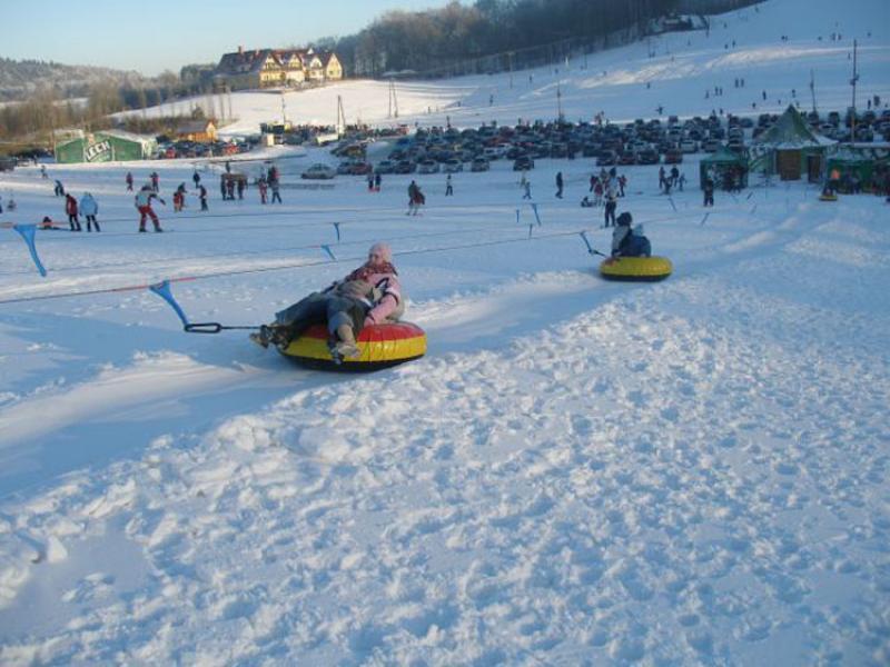 Kaszuby - Wieżyca Koszałkowo - snowtubing popularny jak zawsze