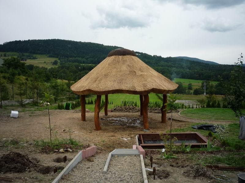 Dachy z trzciny altany strzecha trzcina dach, Lelów, śląskie