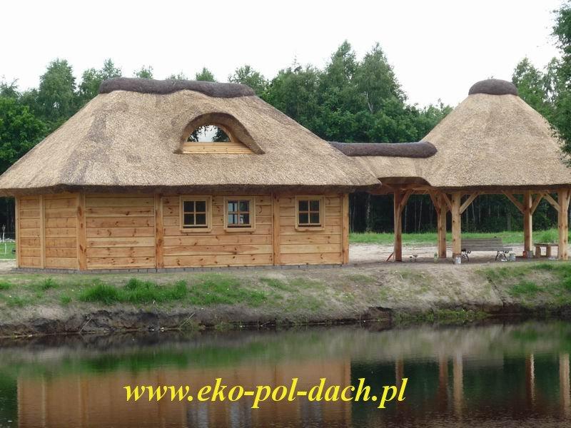 Dachy z trzciny altany strzecha trzcina dach, Lelów, śląskie