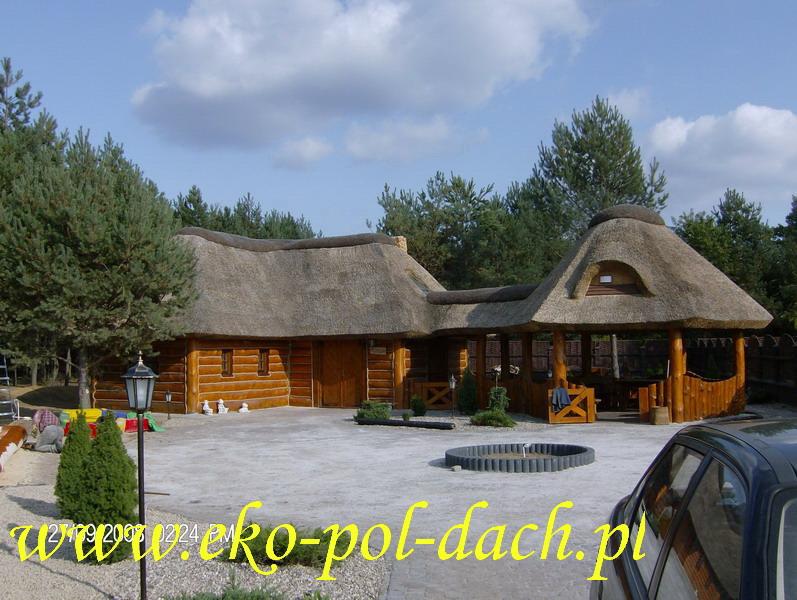 Dachy z trzciny altany strzecha trzcina dach, Lelów, śląskie