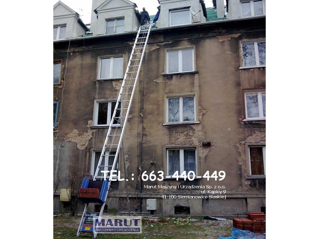 Przykladowe zastowanie windy dekarskiej zakupionej w naszej firmie