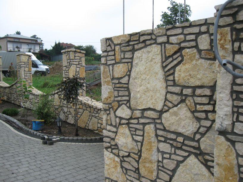 Kamień naturalny ogrodzenie z kamienia, Kobylany, małopolskie