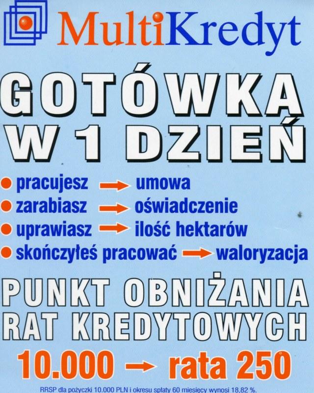 Kredyty gotówkowe, konsolidacyjne - niska rata, Lublin, lubelskie